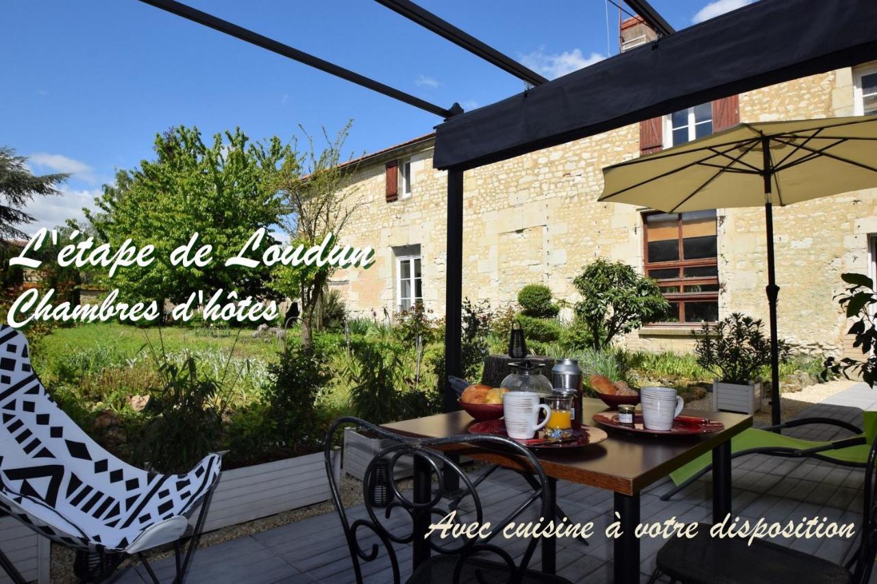 Hotel L'Etape De Loudun Exterior foto