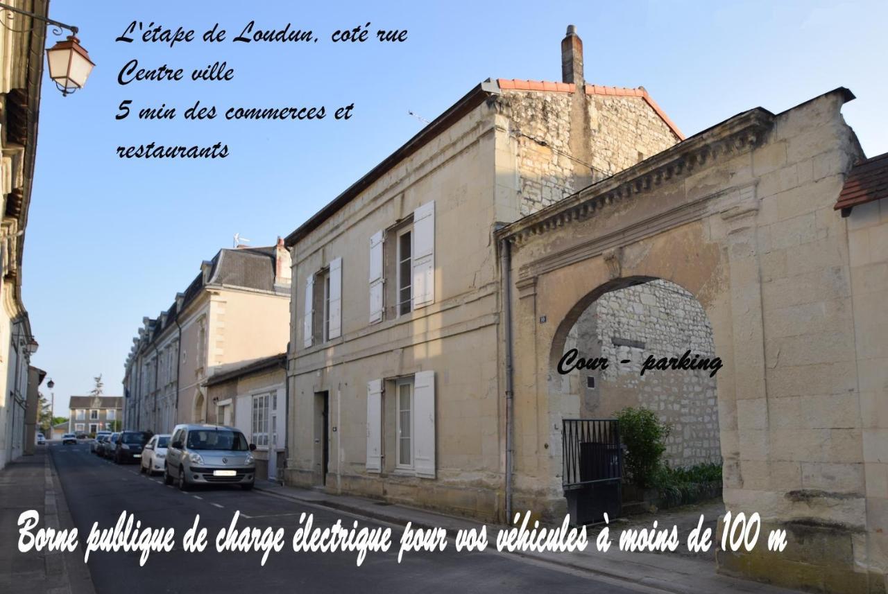 Hotel L'Etape De Loudun Exterior foto